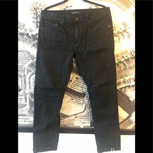Like New Uniqlo Black Selvedge Stretch Jean 34/34